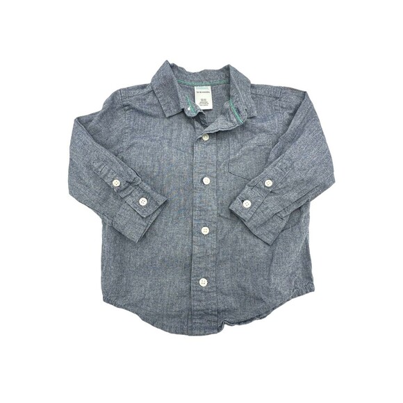 Gymboree Chambray Button Down size 12-18 months - Picture 1 of 3
